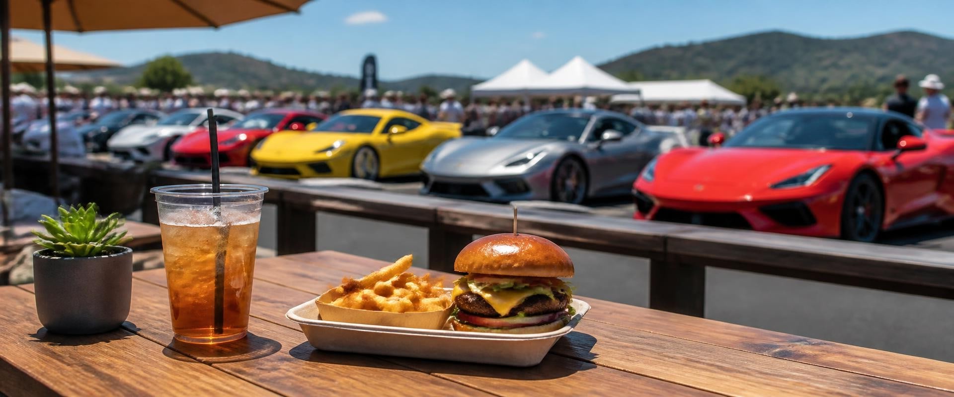Exploring Food and Beverage Options at Sports Car Events